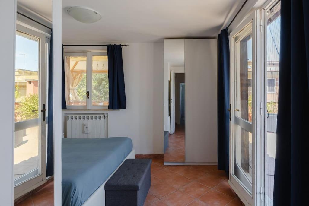 Penthouse With Jacuzzi On Private Terrace In Trastevere Rom Eksteriør billede